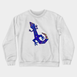 Moira purple gecko Crewneck Sweatshirt